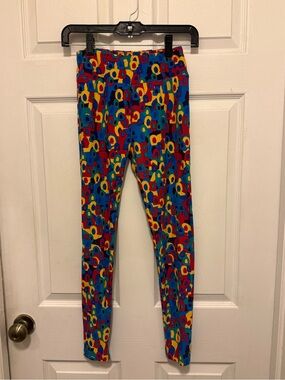 Lularoe Multicolor Printed Leggings